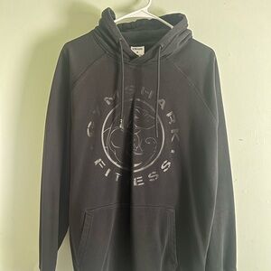 Gymshark Men's Charcoal Hoodie